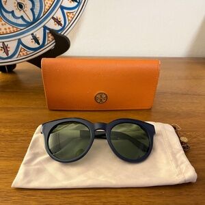 Oversized Color block Tory Burch Sunglasses